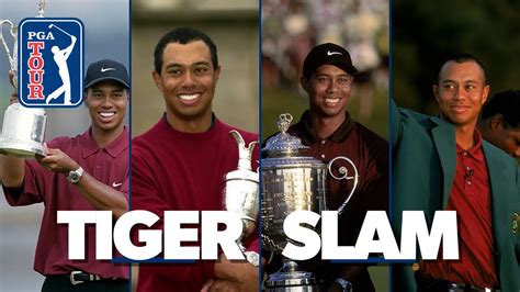 The ‘Tiger Slam’: 20 years on from when Tiger Woods .